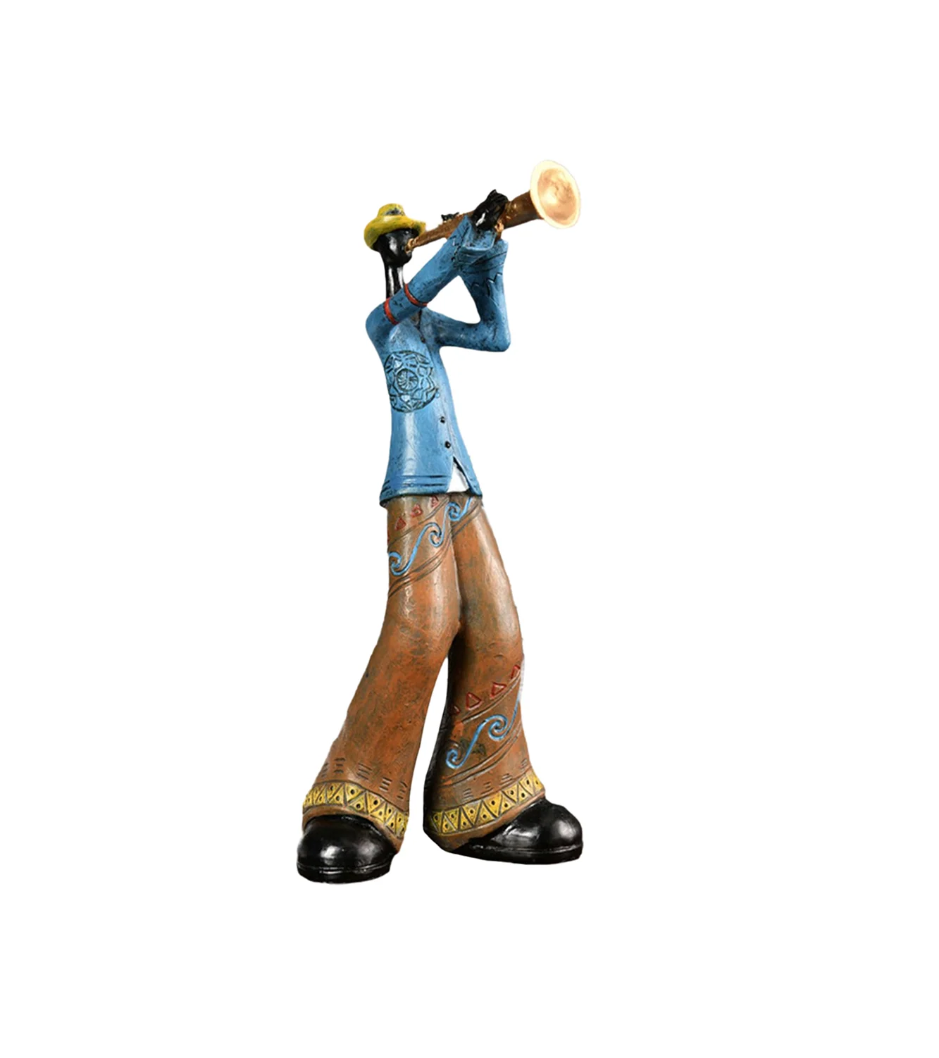 statue musician china 032 (10"x4.5") - Image 2