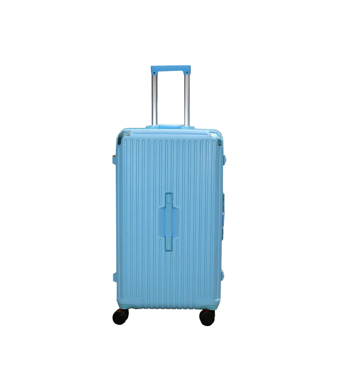 suitcase 3 handles usb & glass holder 25.5" china - Image 4