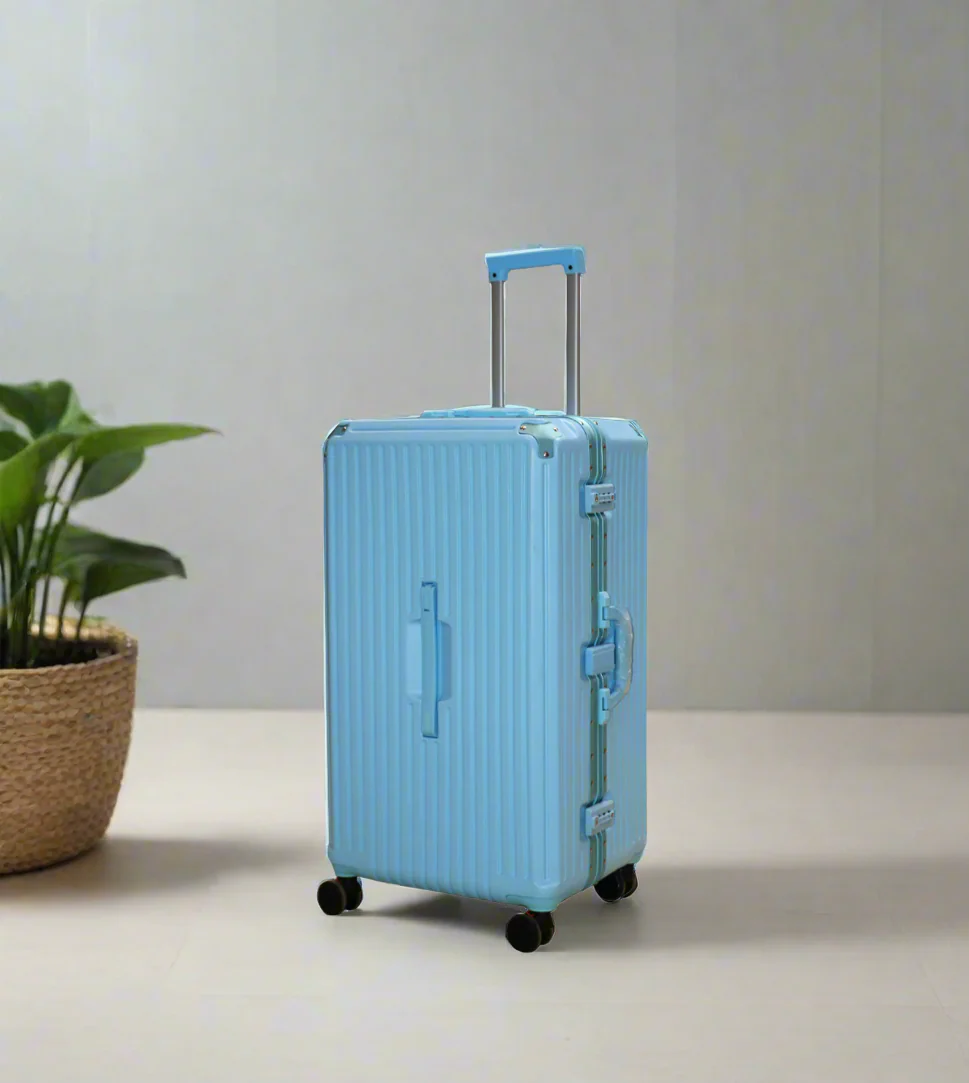 suitcase 3 handles, usb & glass holder 27.5" china