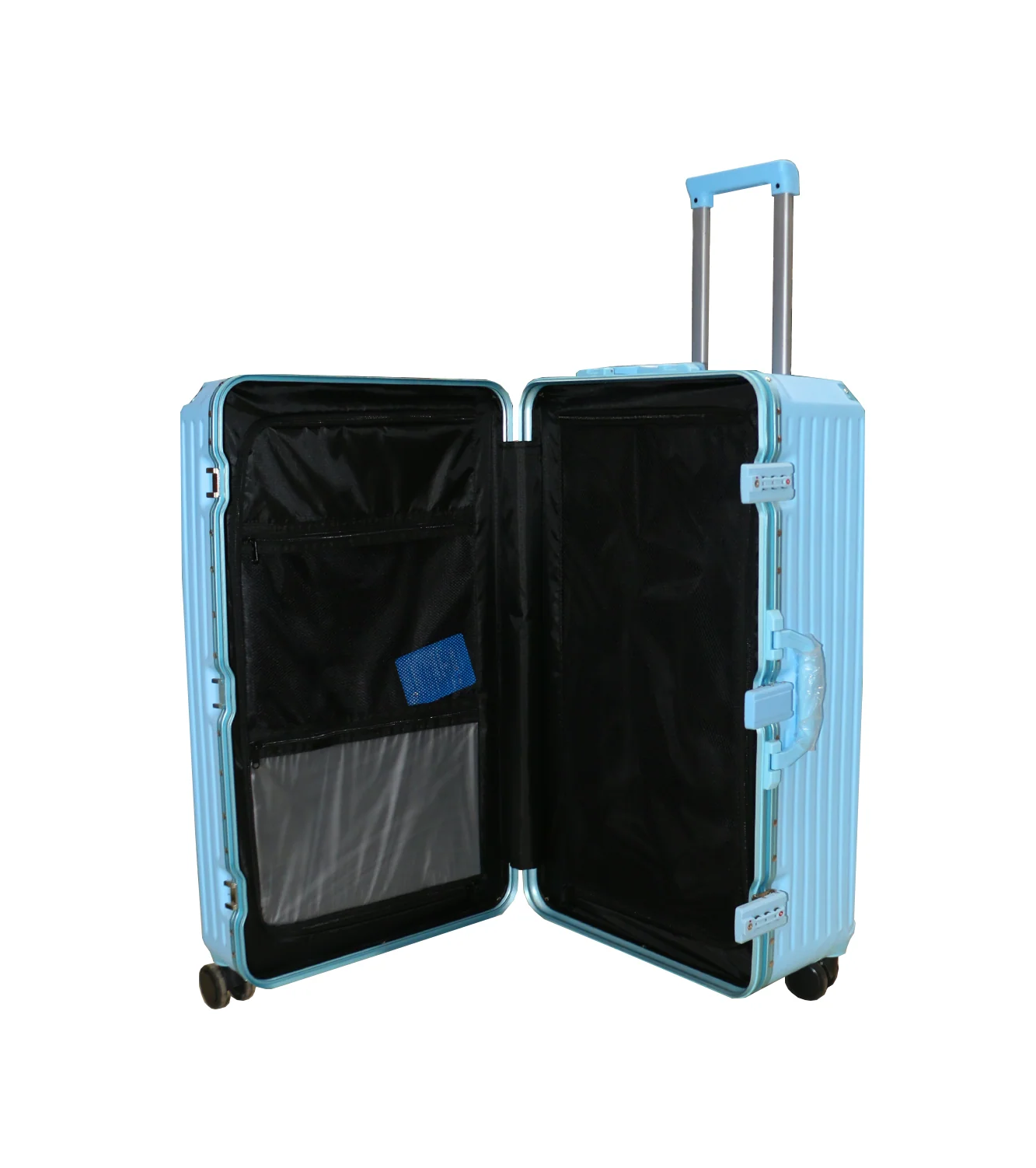 suitcase 3 handles, usb & glass holder 29.5" china - Image 3