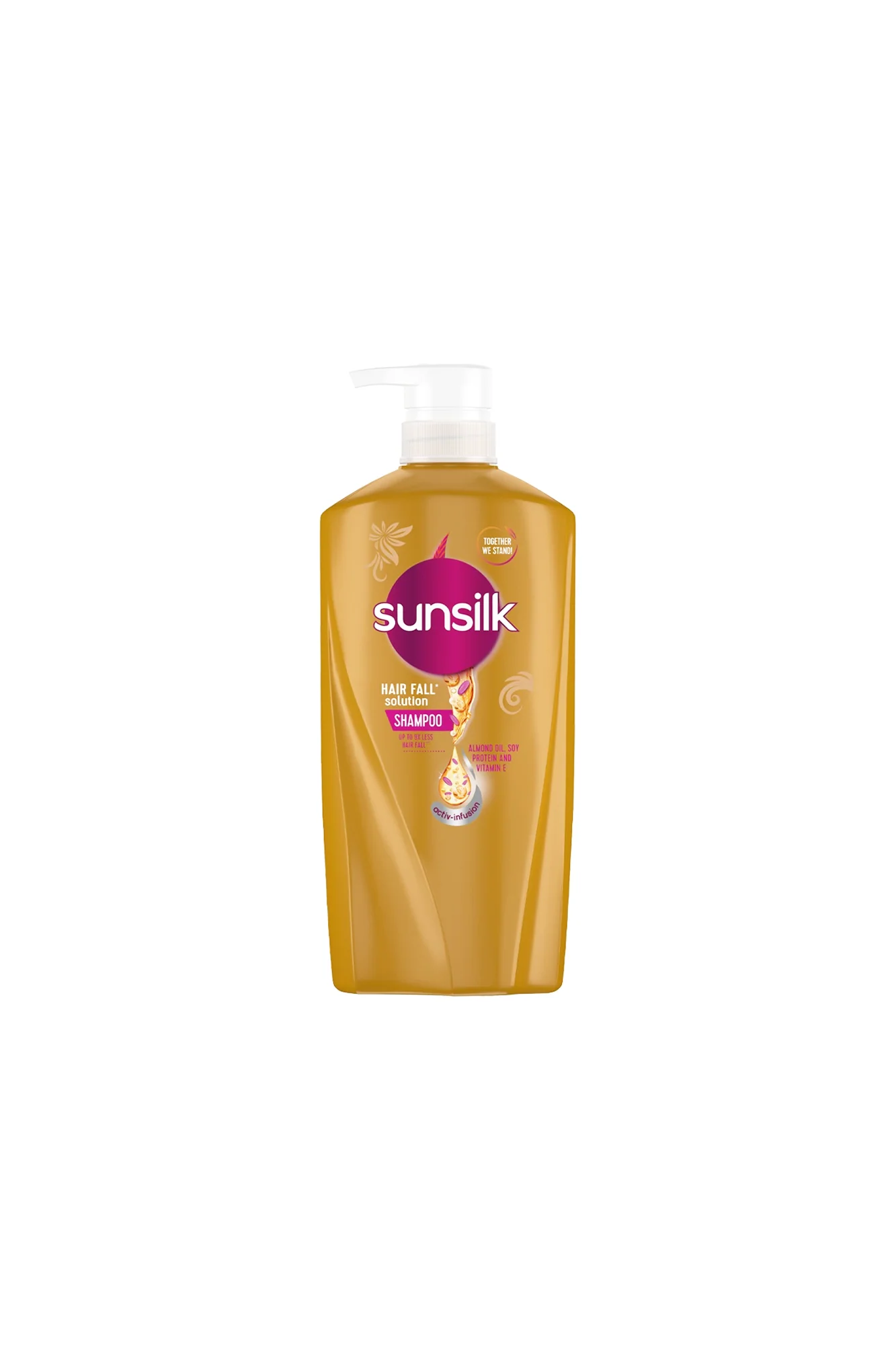 sunsilk shampoo hair fall solution 625ml pump thai