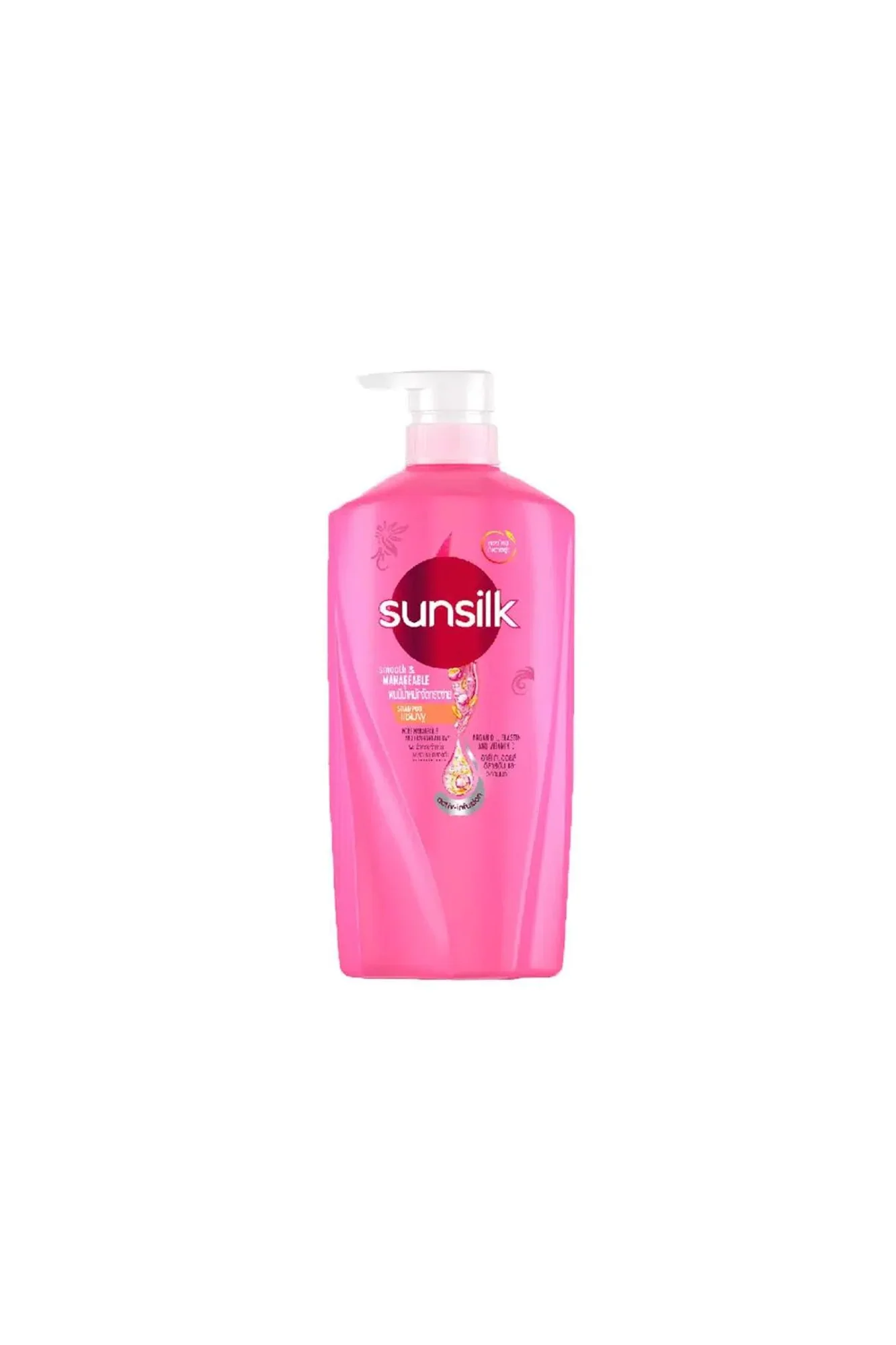 sunsilk shampoo smooth & manageable 625ml thai