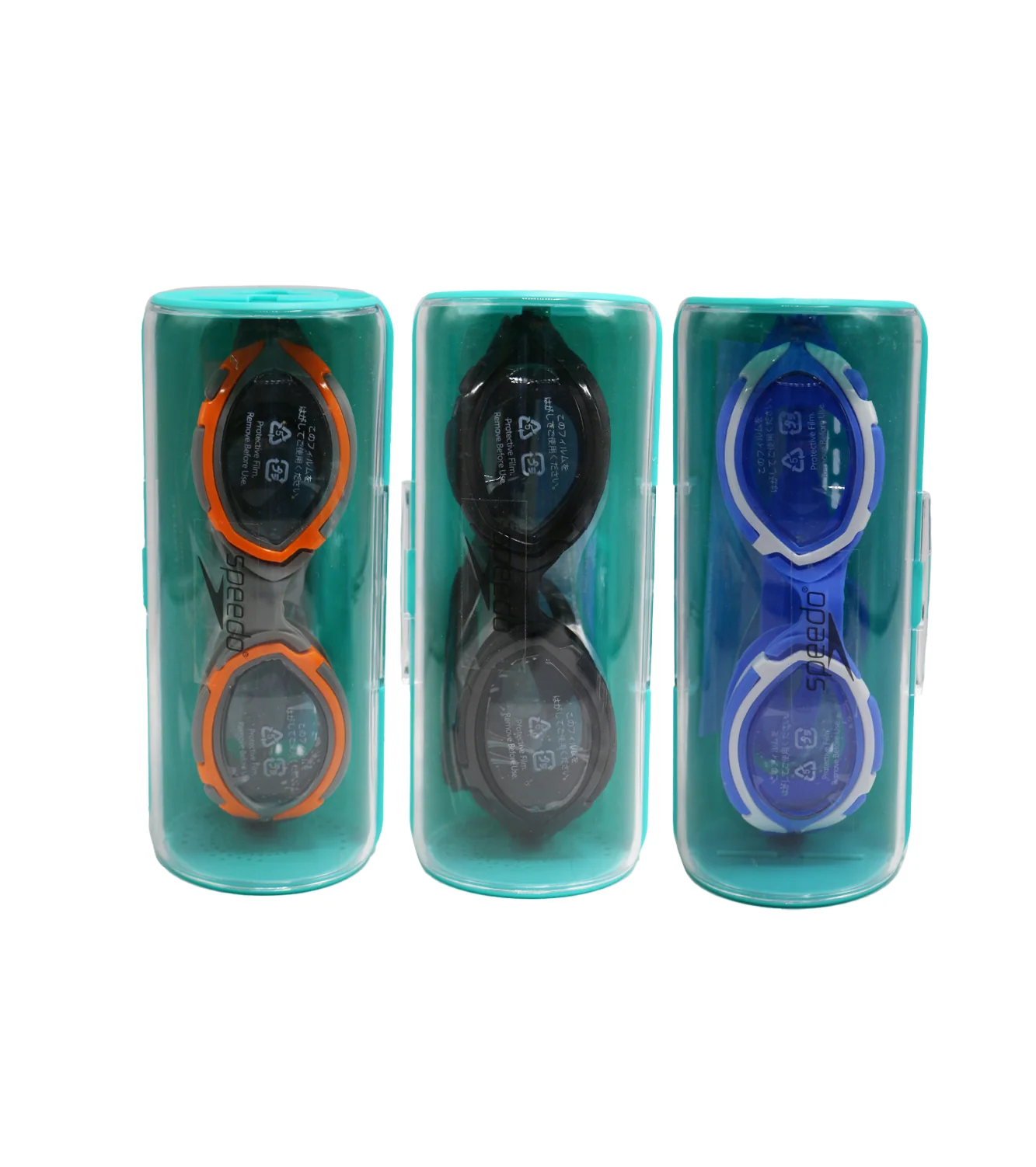 swimming goggles speedo with ear plug round box ak 55 - Image 2