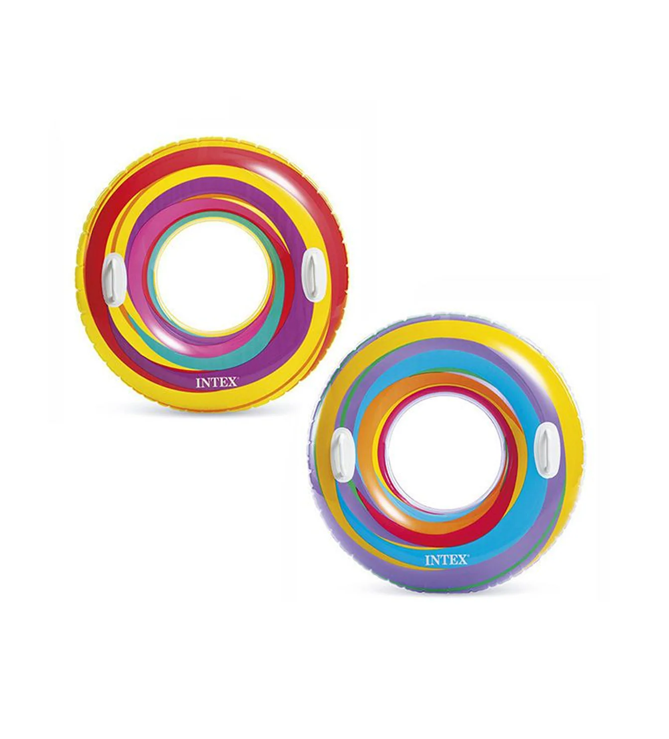 swimming ring rainbow tube 34" infltable sy- a2133 - Image 2