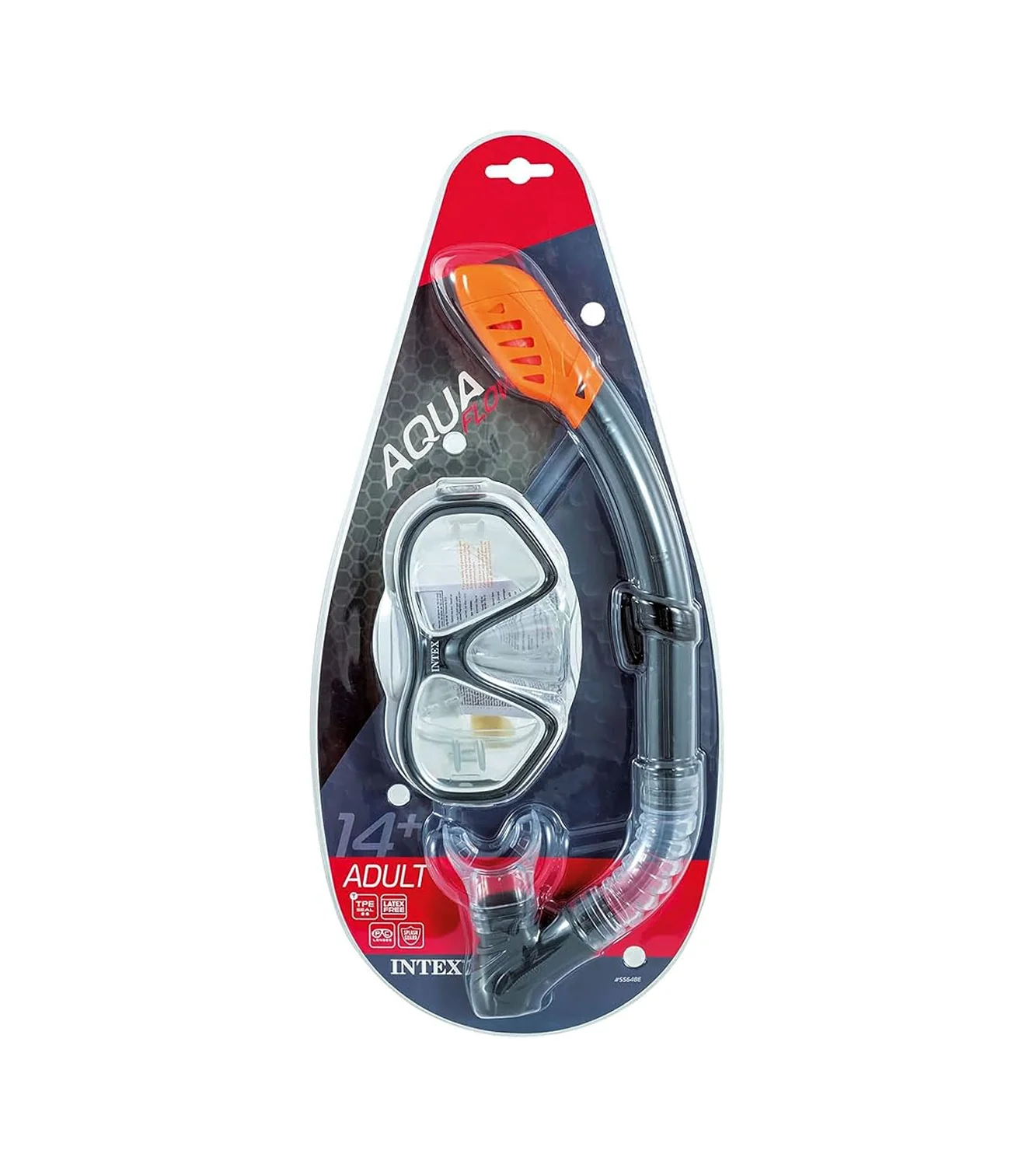 swmming goggles snorkel set 55648 - Image 2