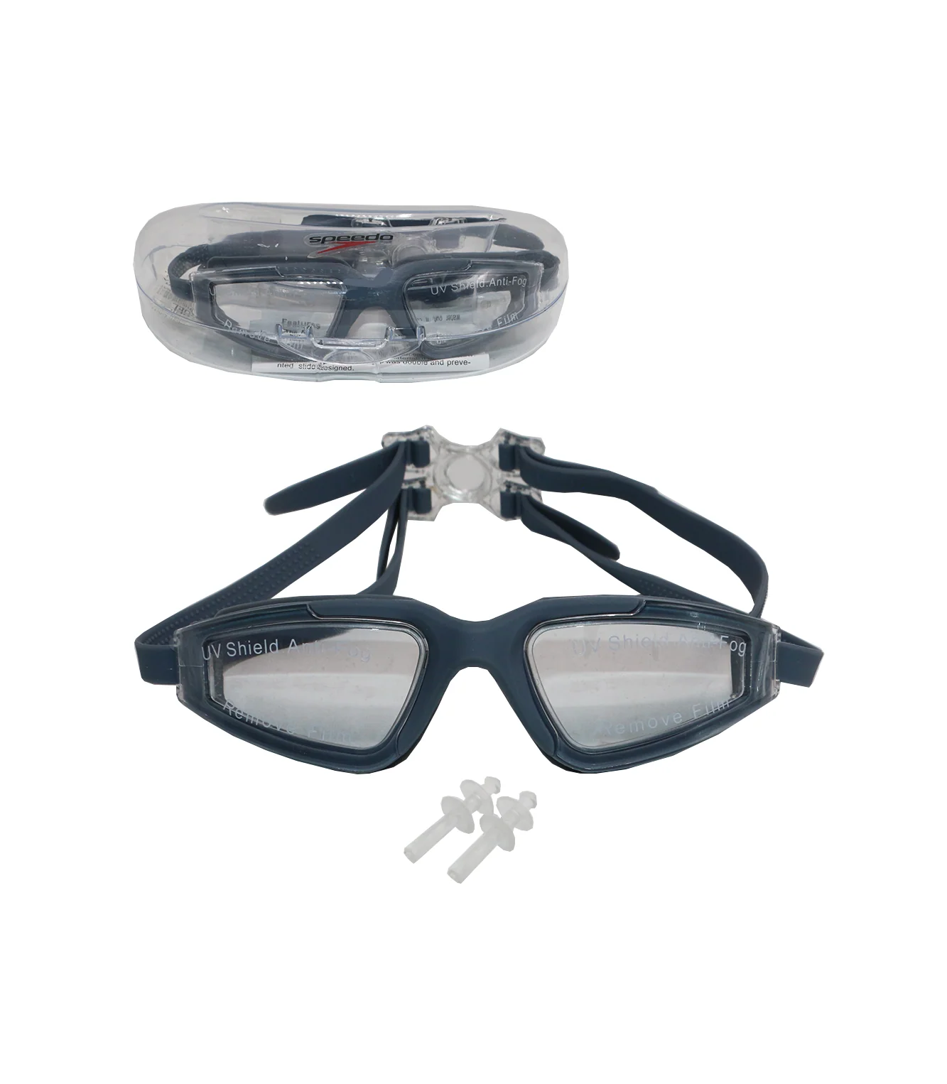 swmming goggles speedo with ear plug sb8600 handle box - Image 2