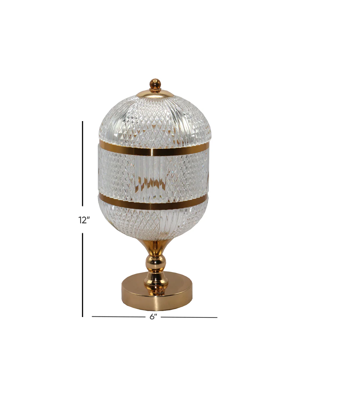 table lamp touch usb 12"x6" china d005 - Image 3