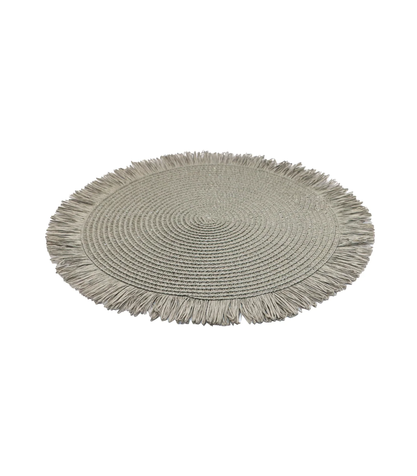table mat 1pc round grey china d521 - Image 3