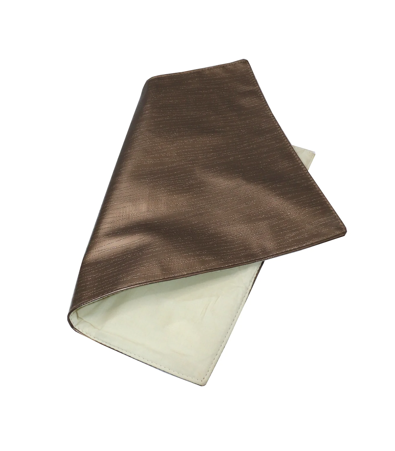 table mat leather 33x45 brown lining - Image 2