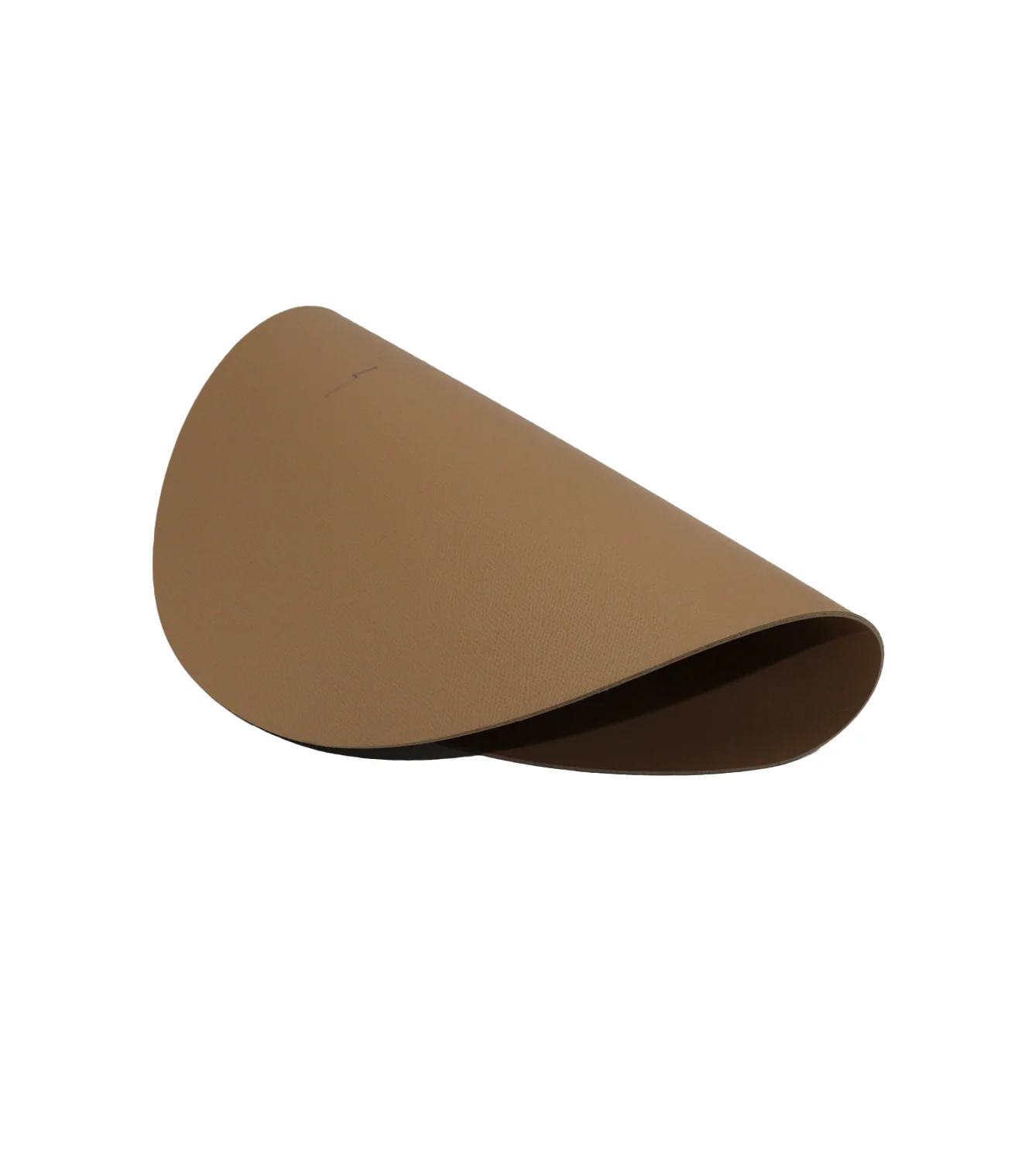 table mat round brown china - Image 2