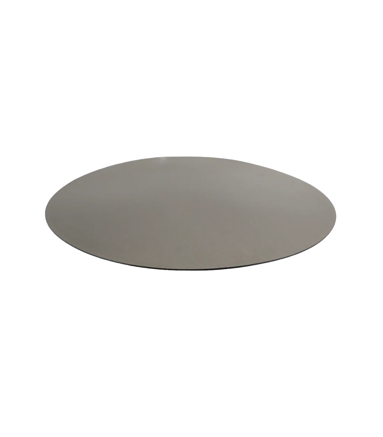 table mat round silver china