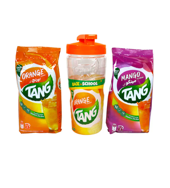 tang orange+mango promo pack with bottle 2x375g