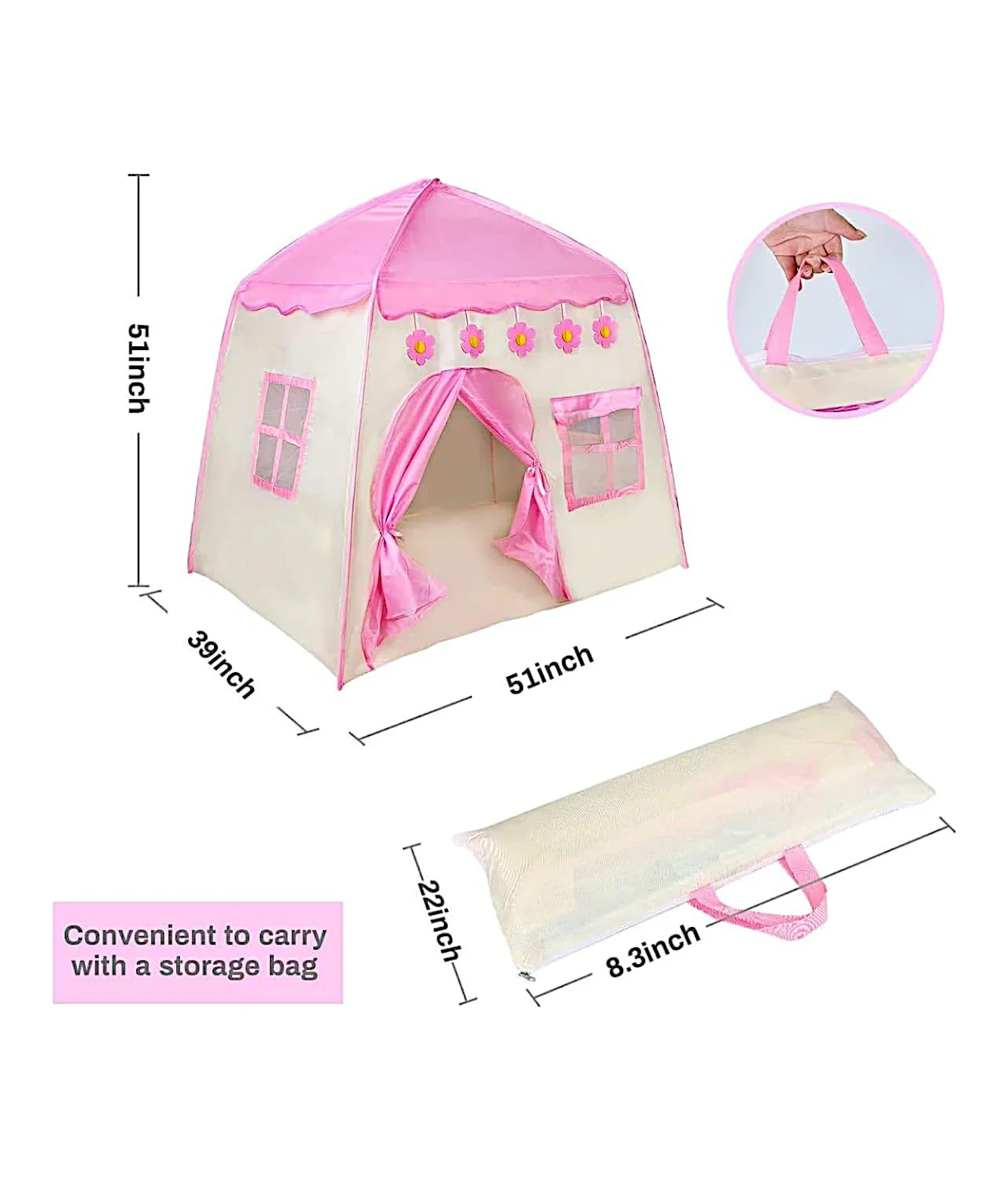 tent house china 130cmx100cmx130cm - Image 2