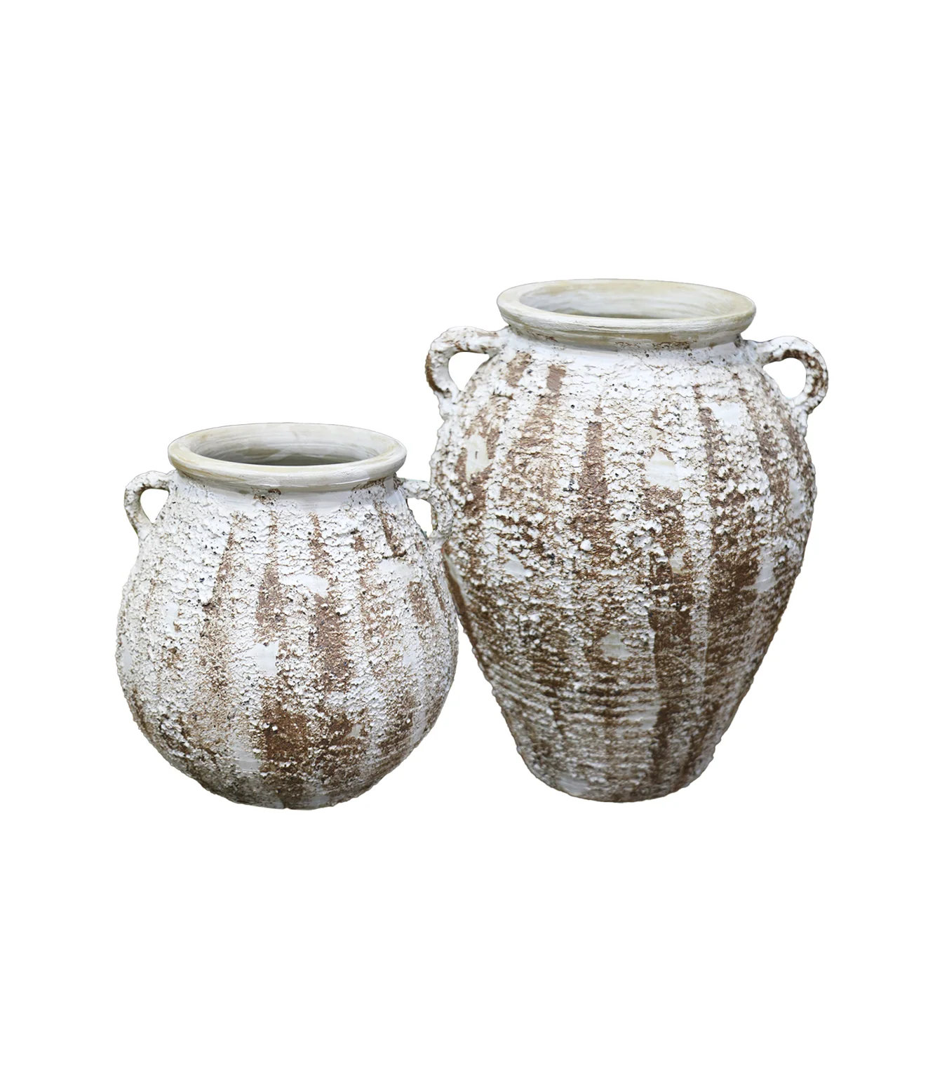 terracotta vase large china 1711-2 - Image 2