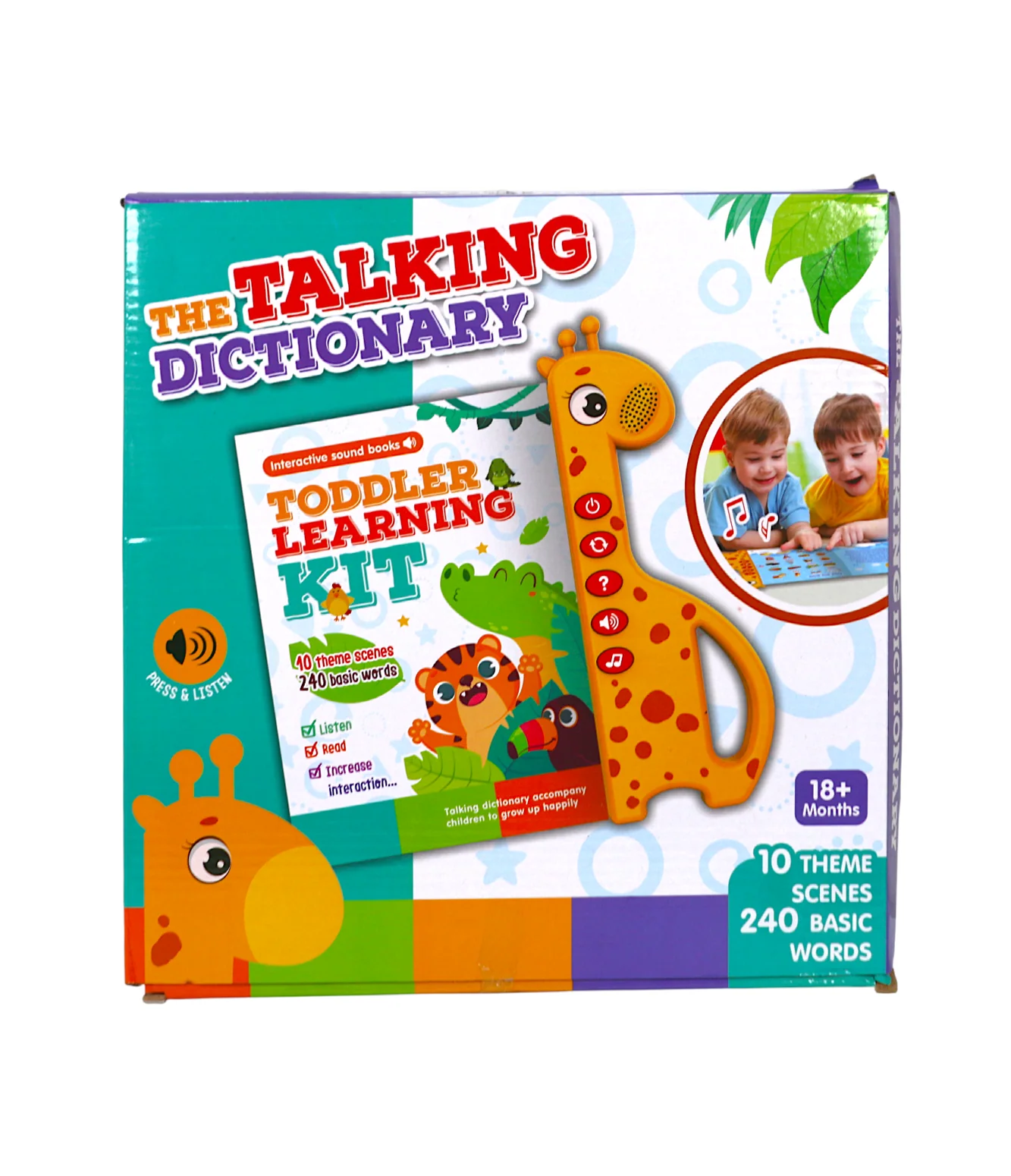 the talking dictionary with 10 theme scenes & 240 basic words - Image 2