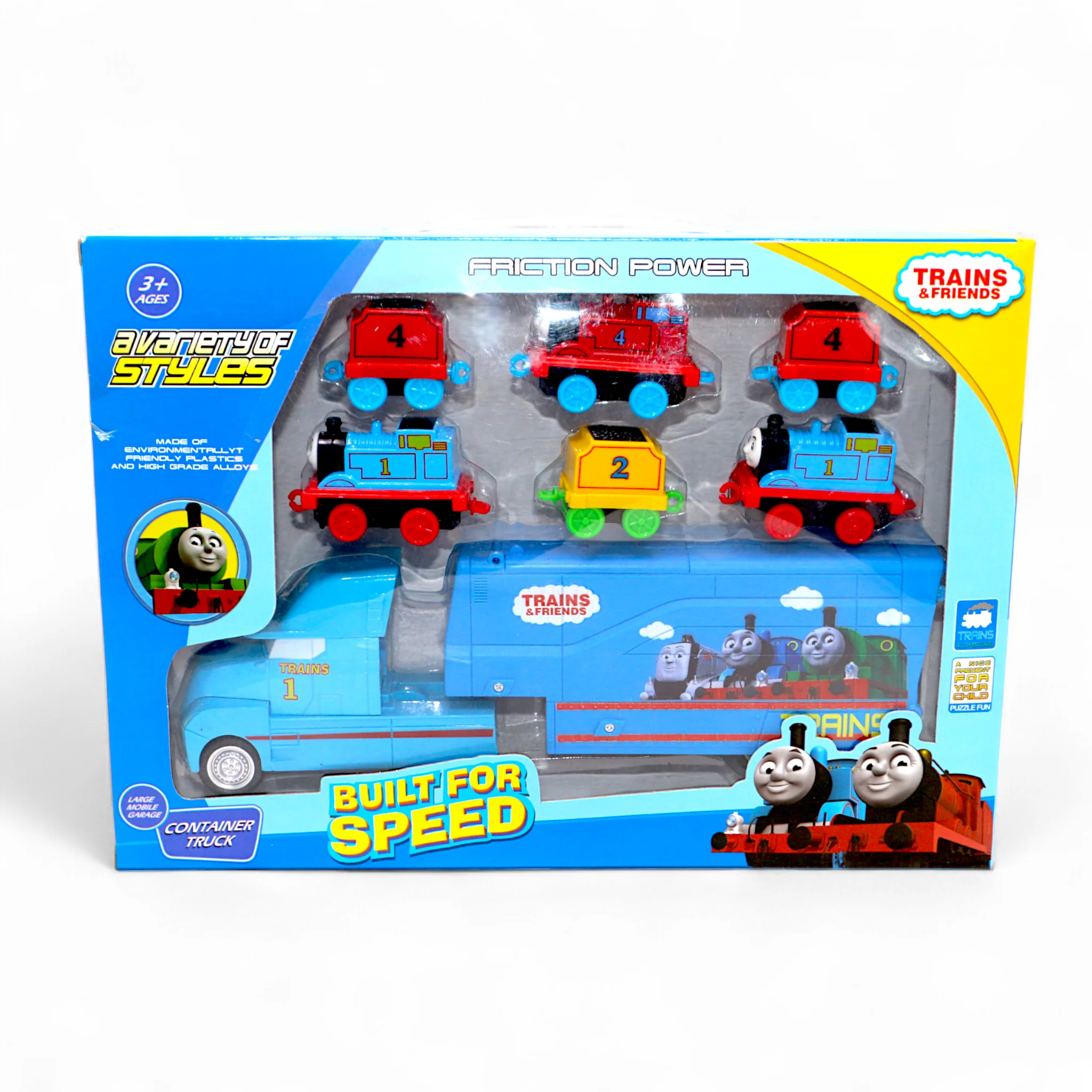 thomas friction truck set with train engines t907 - Image 2