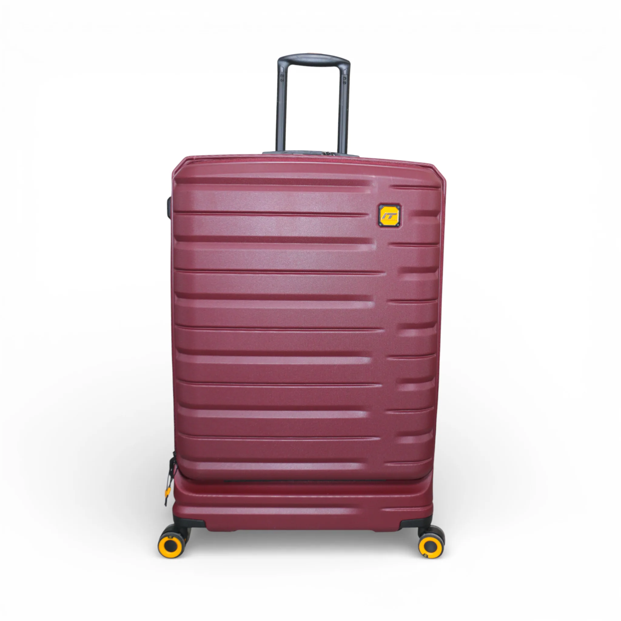 travel bag 25" hard maroon china 33251