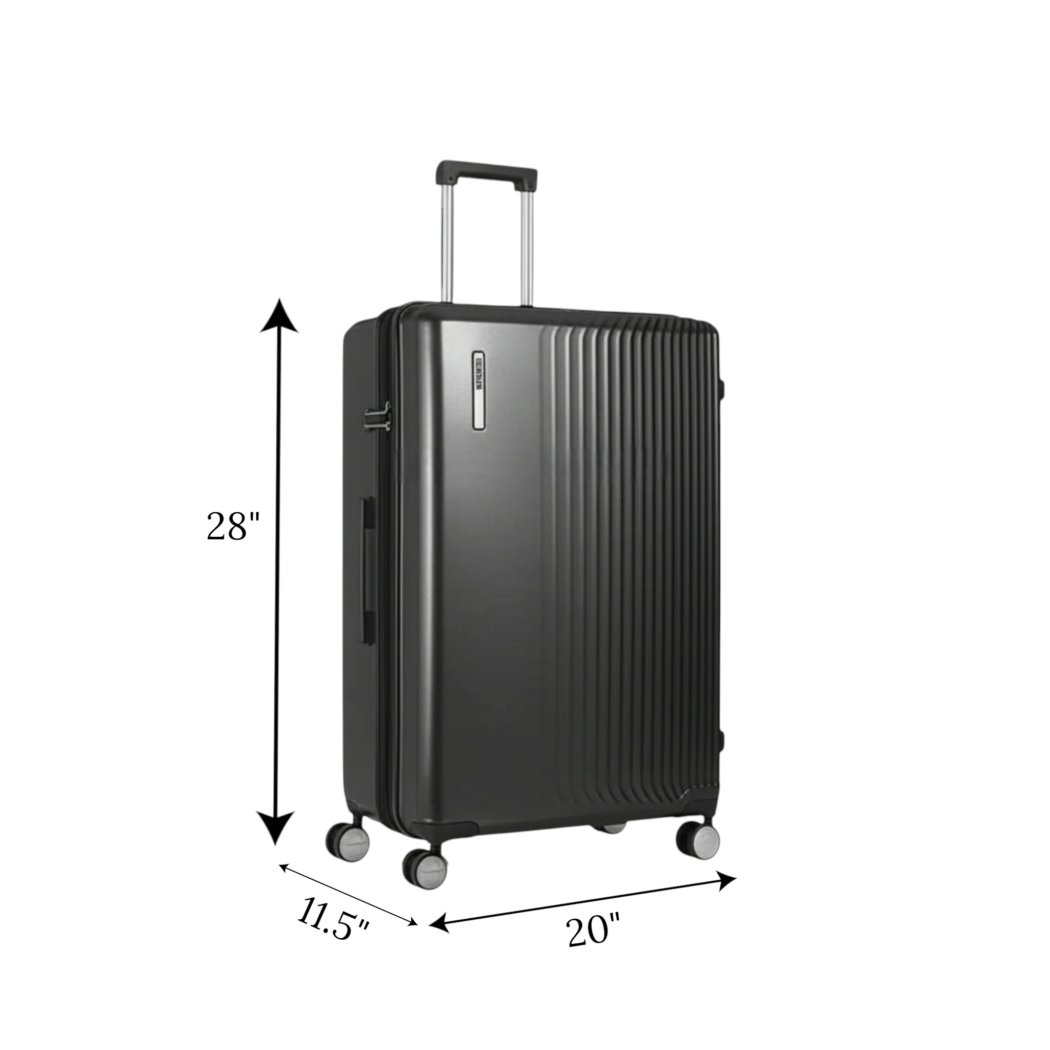 travel bag 29" hard black china na4 - Image 2