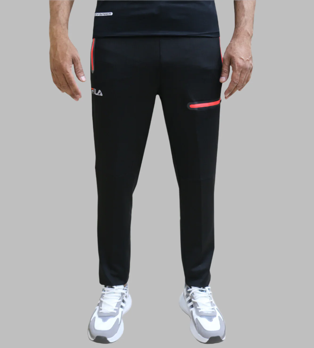 trouser fila black 3638 - Image 2
