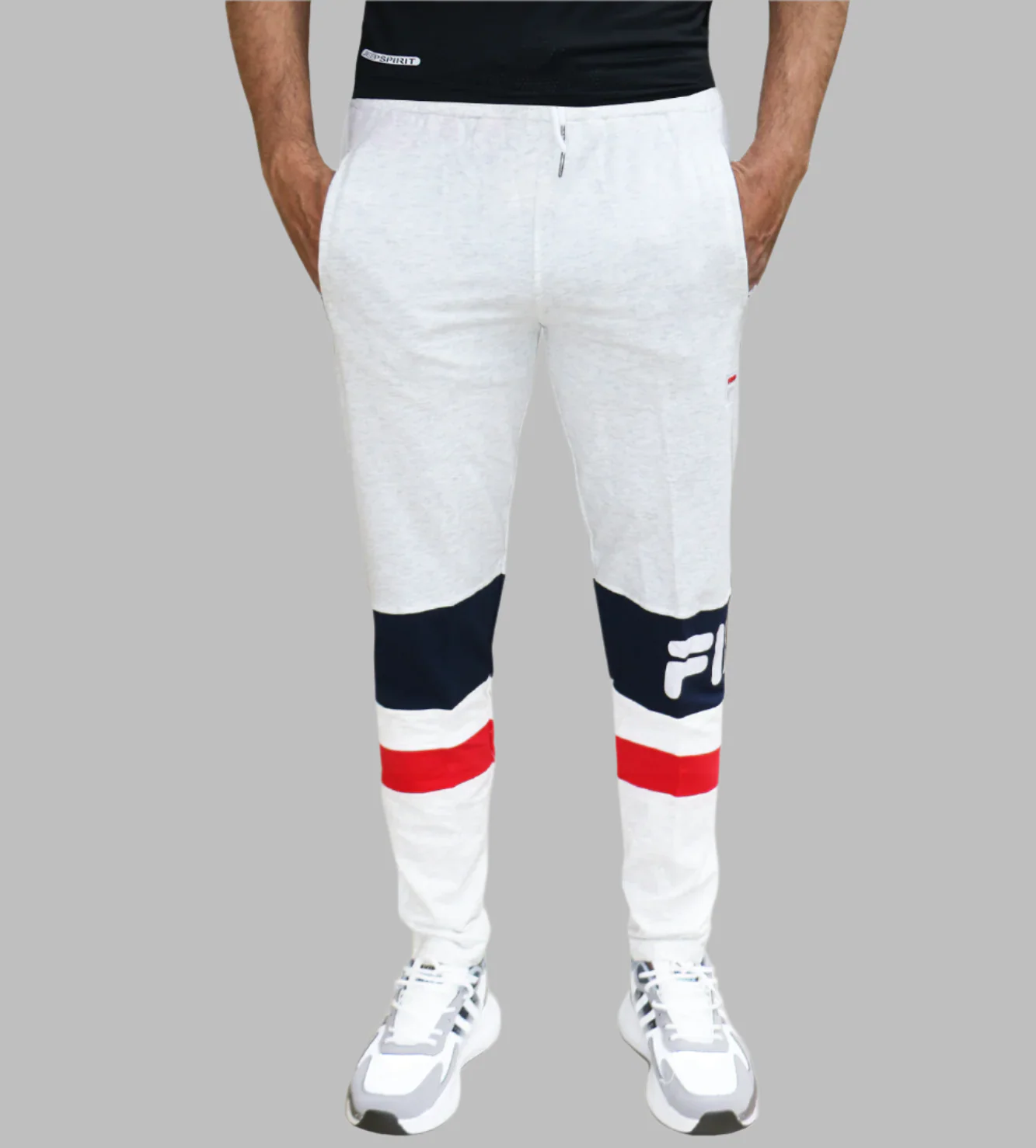trouser fila cotton off white 7101 - Image 2