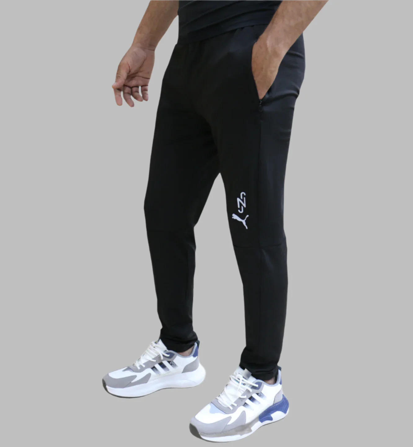 trouser puma black b7820 - Image 2