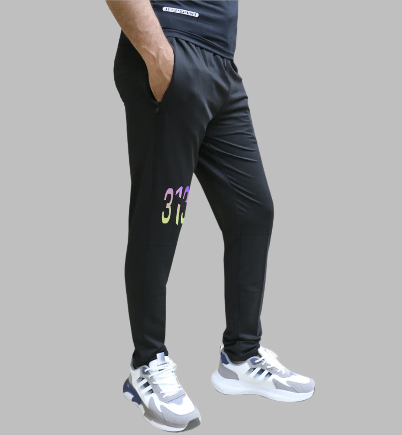 trouser wizal black 303 - Image 2