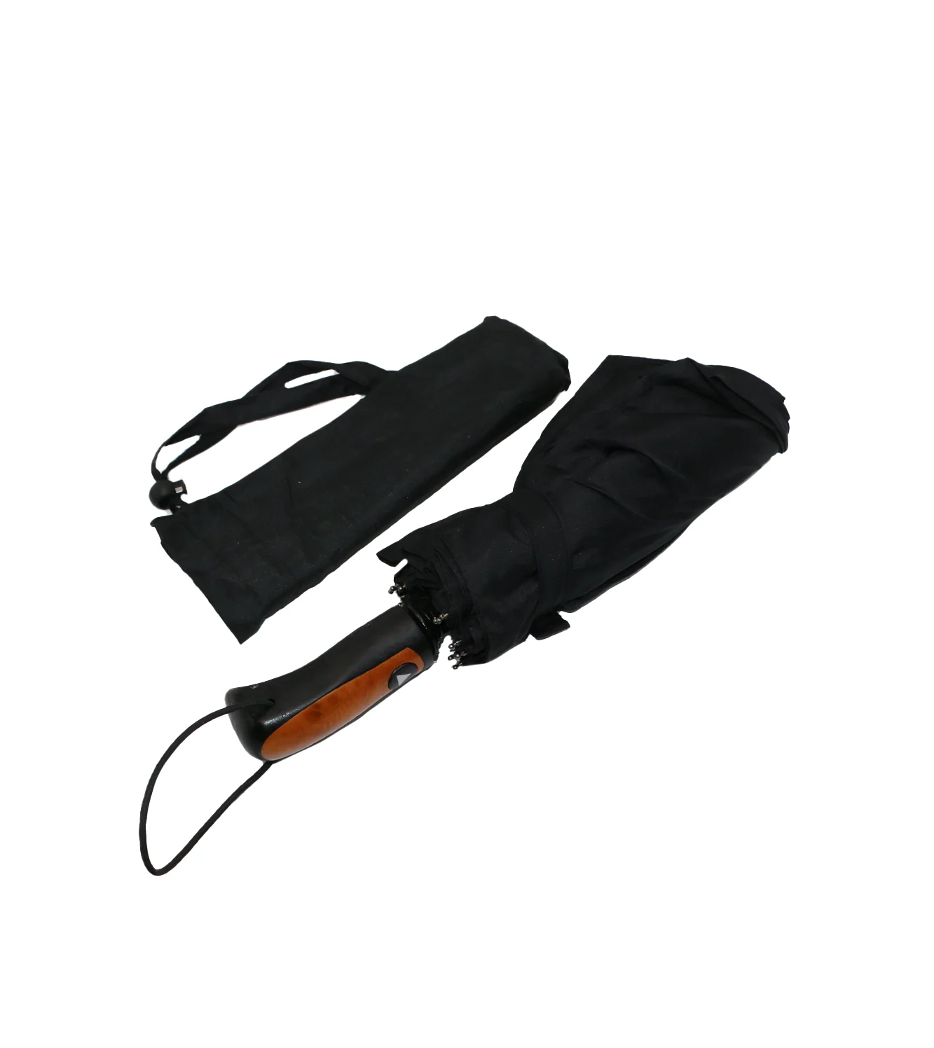 umbrella folding black button - Image 2