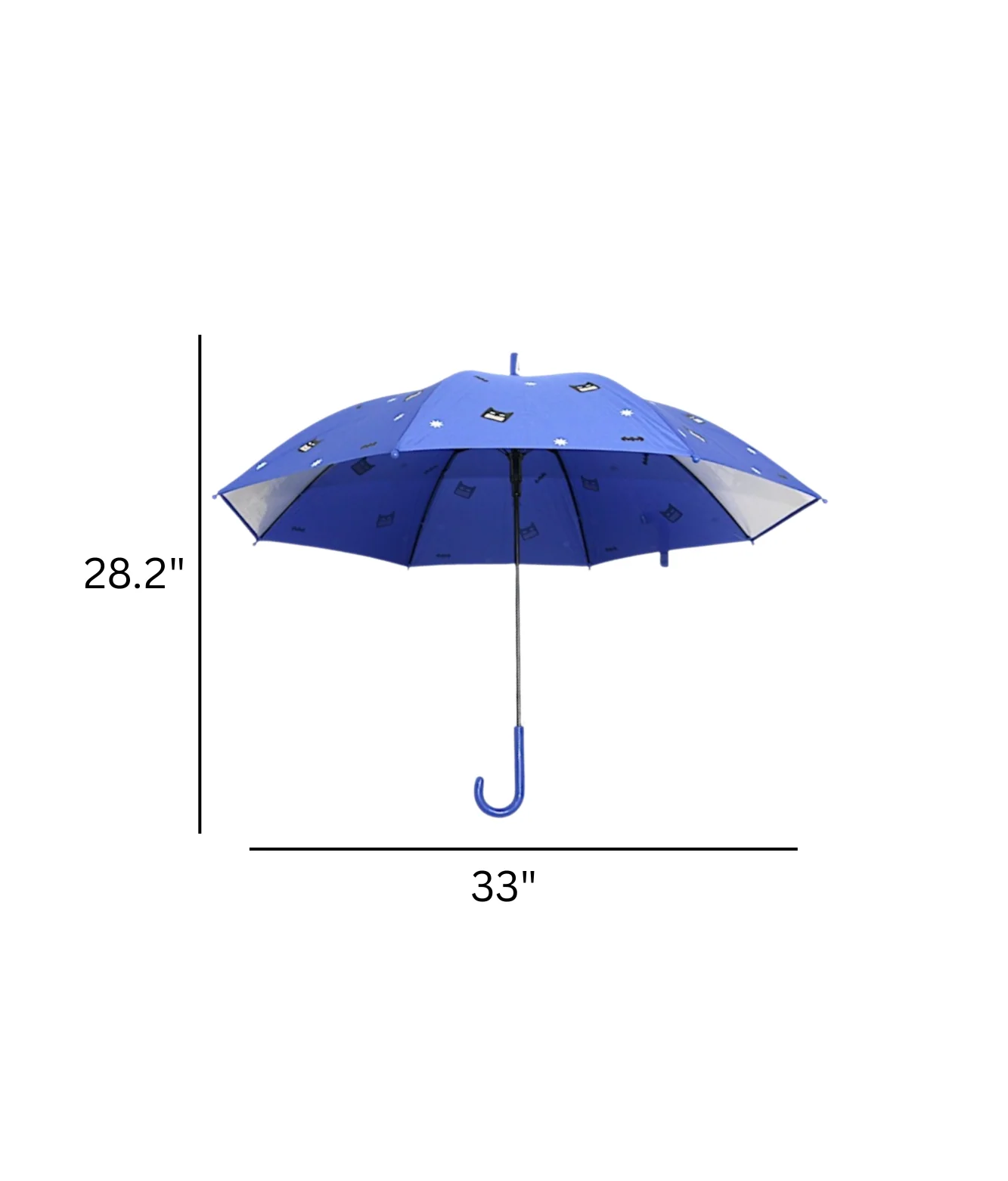umbrella printed star blue 28.2x33 s0031 - Image 2