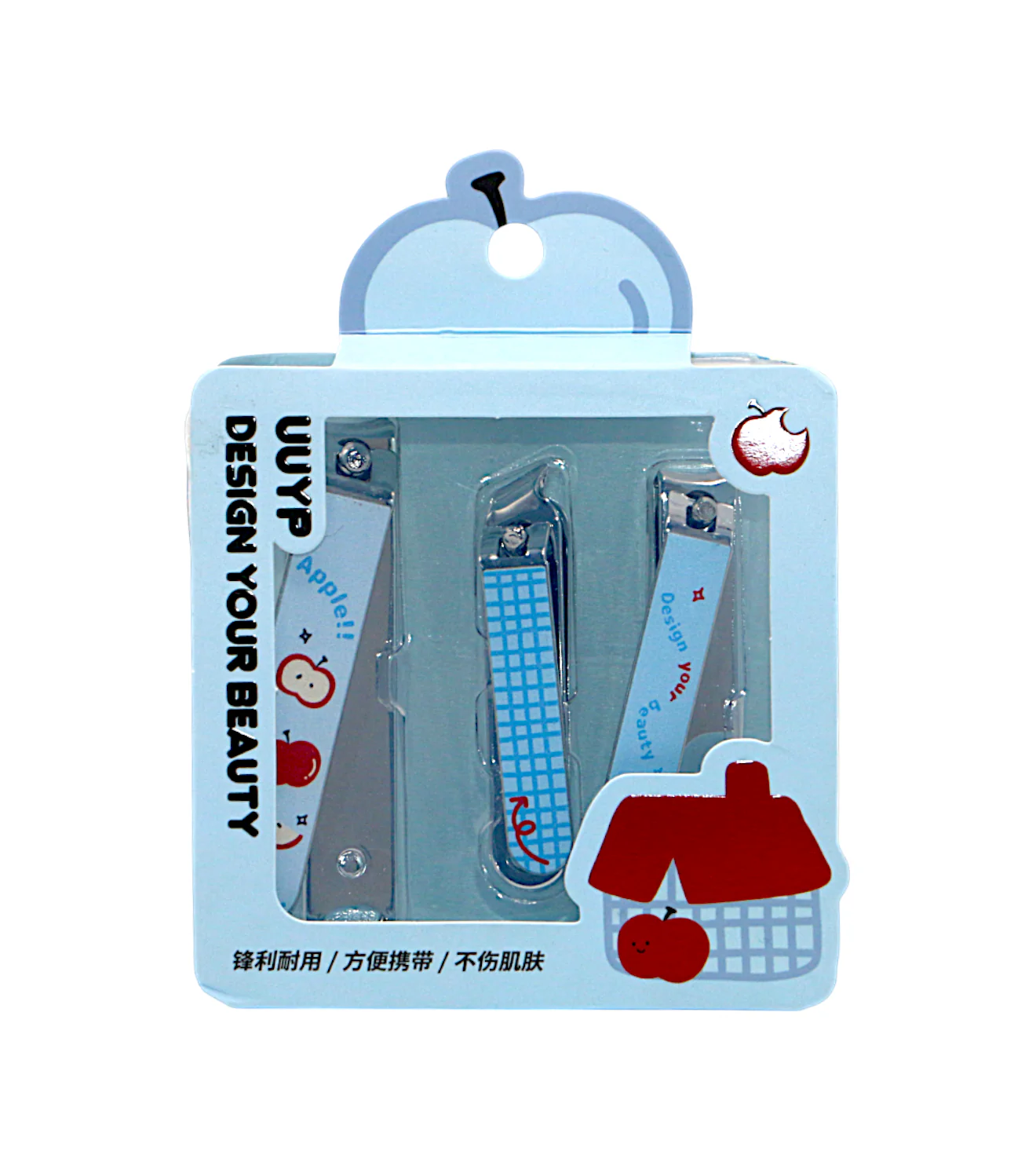 uuyp nail cutter set 3pcs yp-bp64 china - Image 2