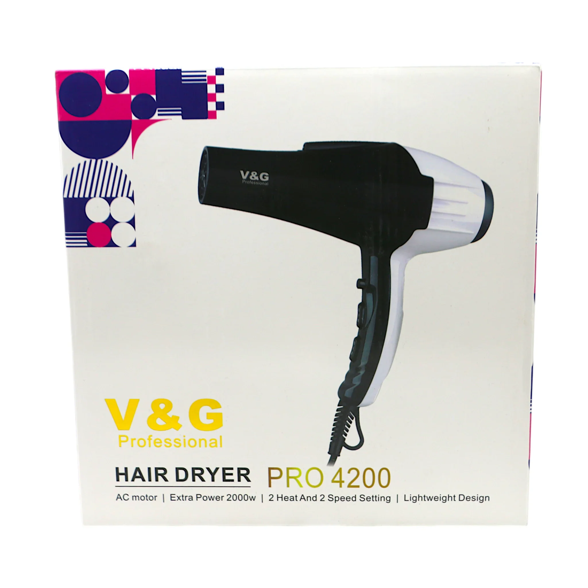 v&g hair dryer pro 4200 - Image 2