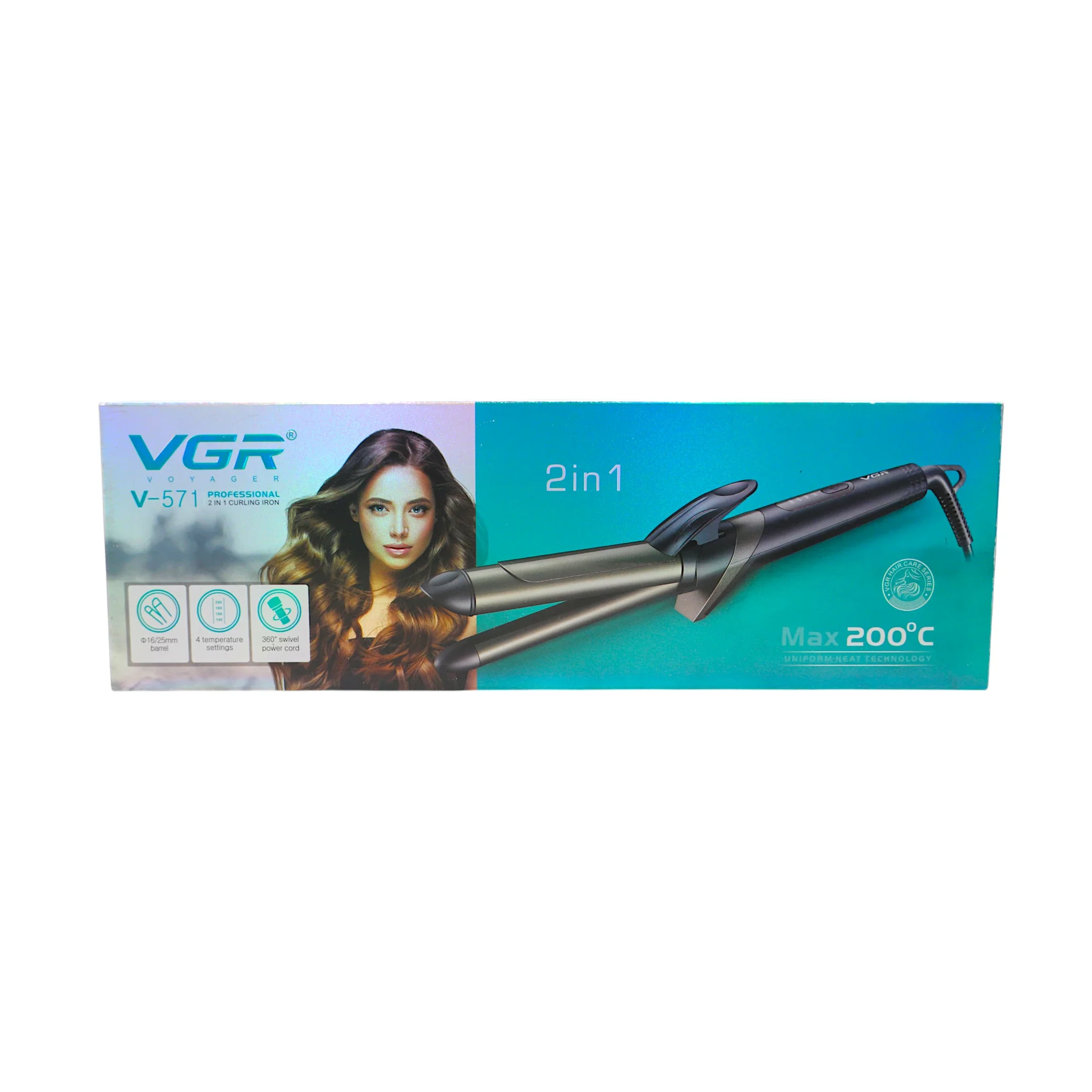 vgr hair curler 2in1 v-571 - Image 2