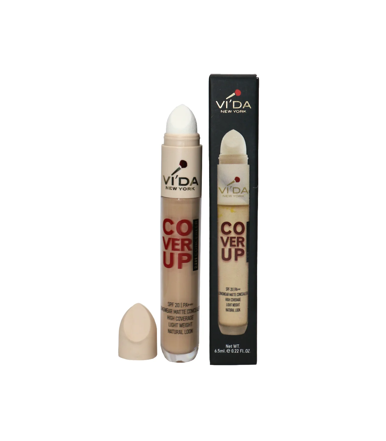 vida concealer light 6.5ml - Image 2