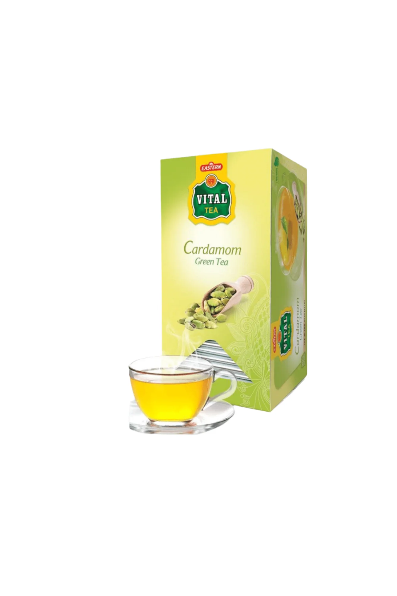 vital green tea cardamom 30tea bag - Image 2