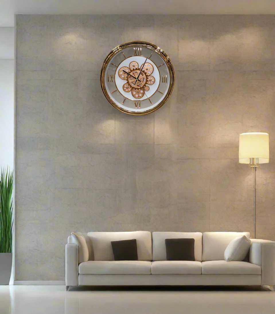 wall clock china 15.5"x15.5"