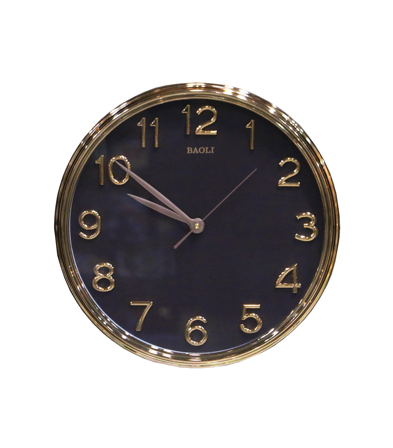 wall clock gold coffe china - Image 2