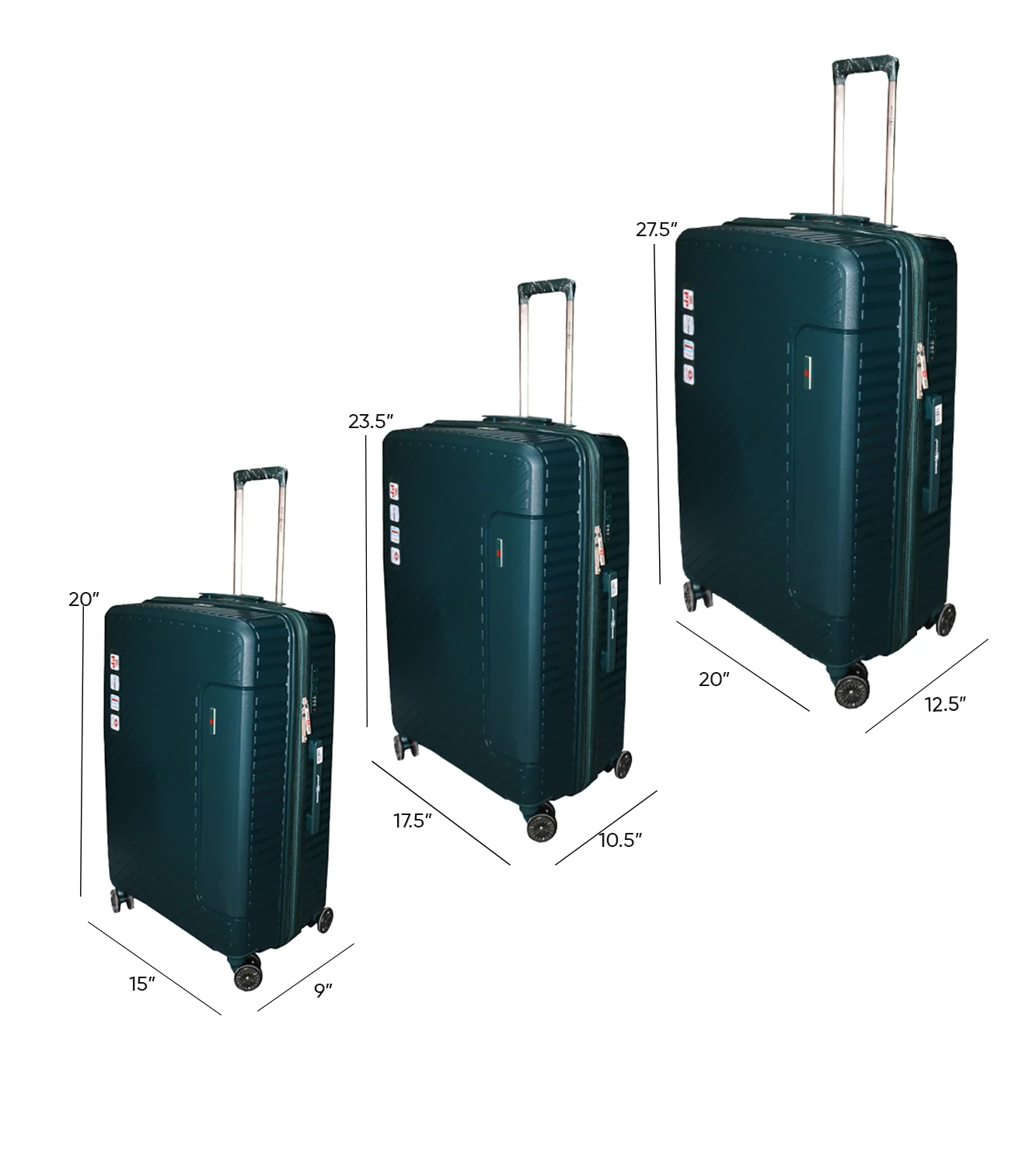 wangbo luggage trolley travel bag set china d100 - Image 2