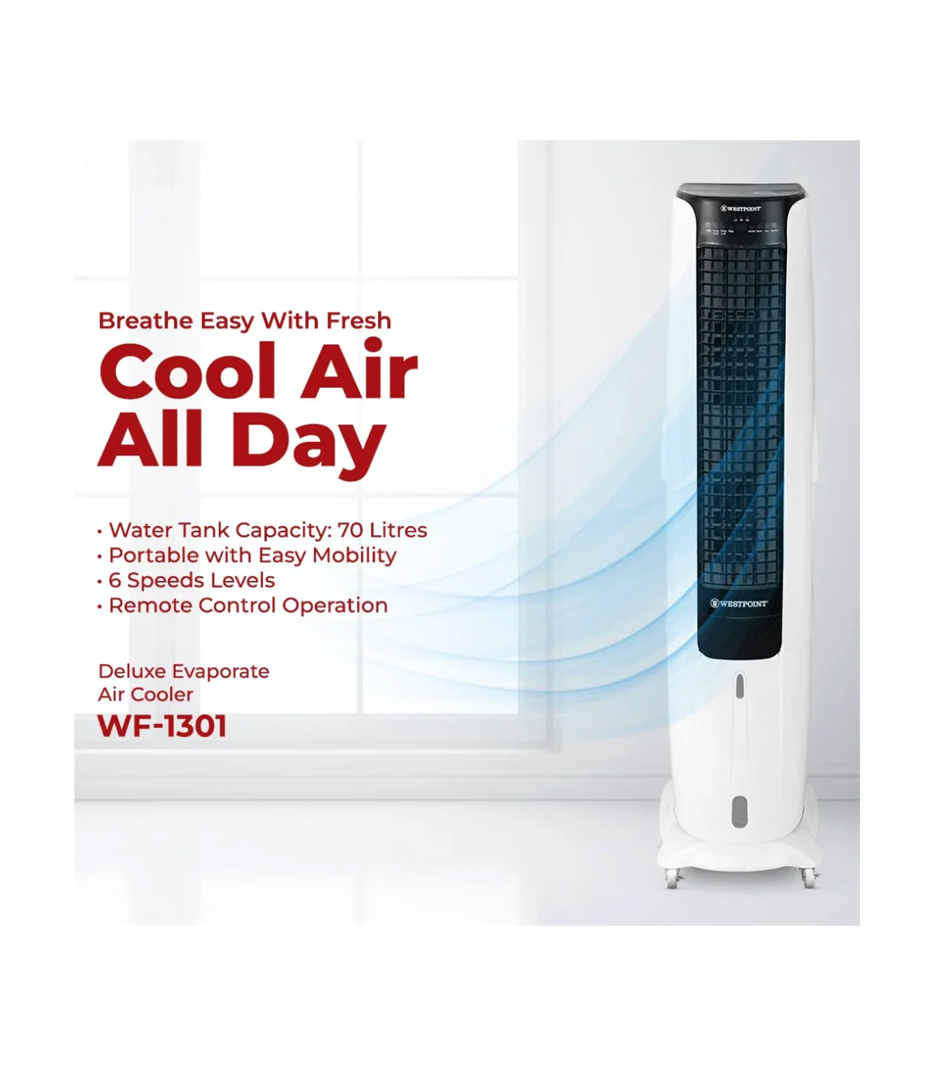 westpoint air cooler 1301 - Image 2