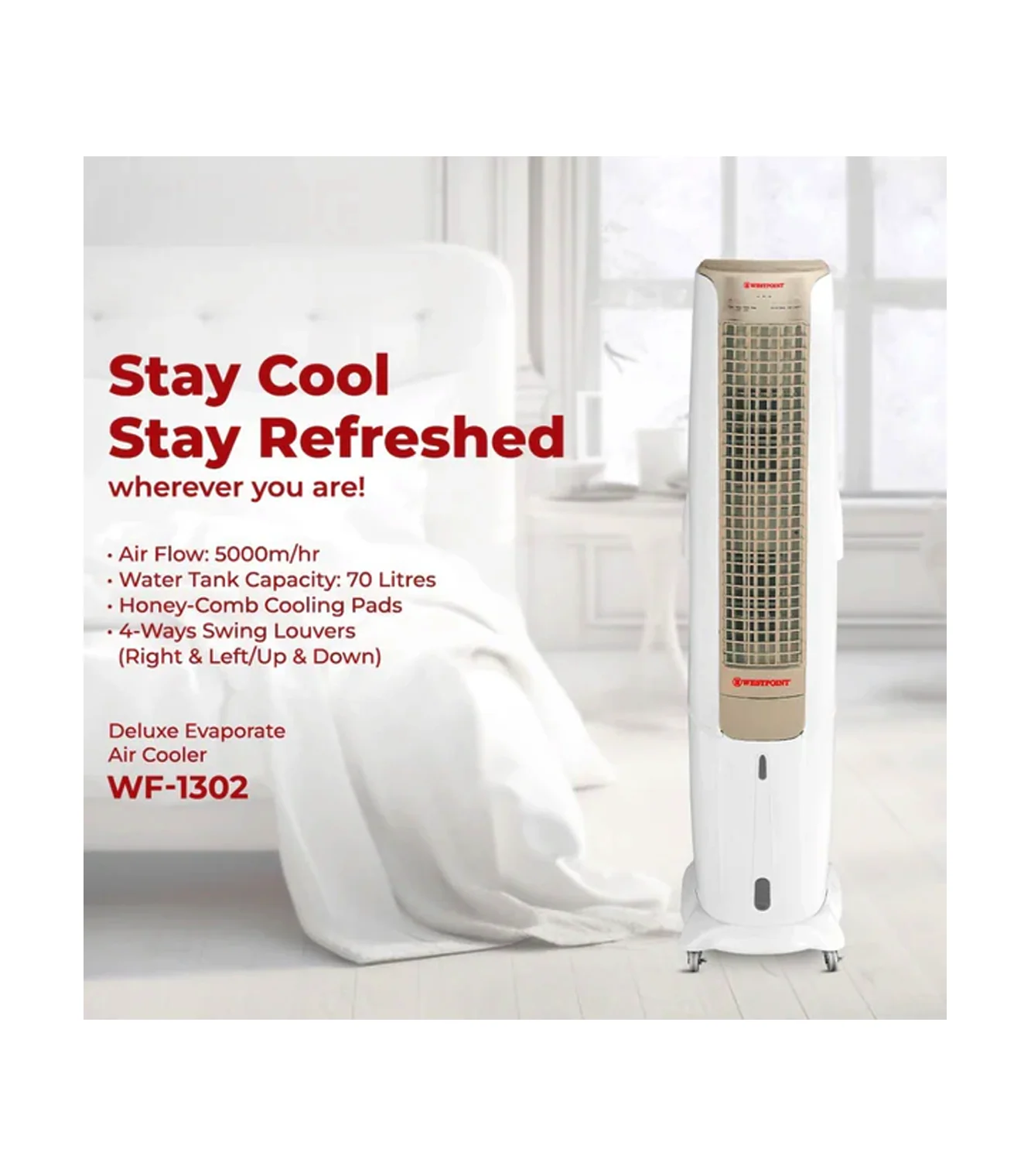 westpoint air cooler 1302 - Image 2
