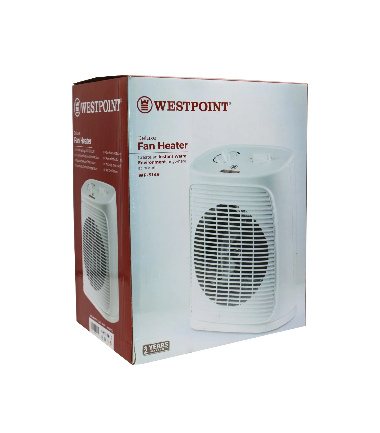westpoint fan heater 5146 - Image 3