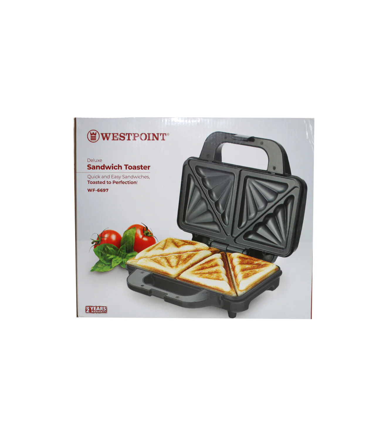 westpoint sandwich maker 6697 - Image 2