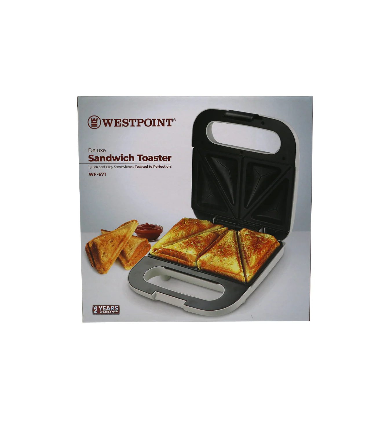 westpoint sandwich maker 671 - Image 2