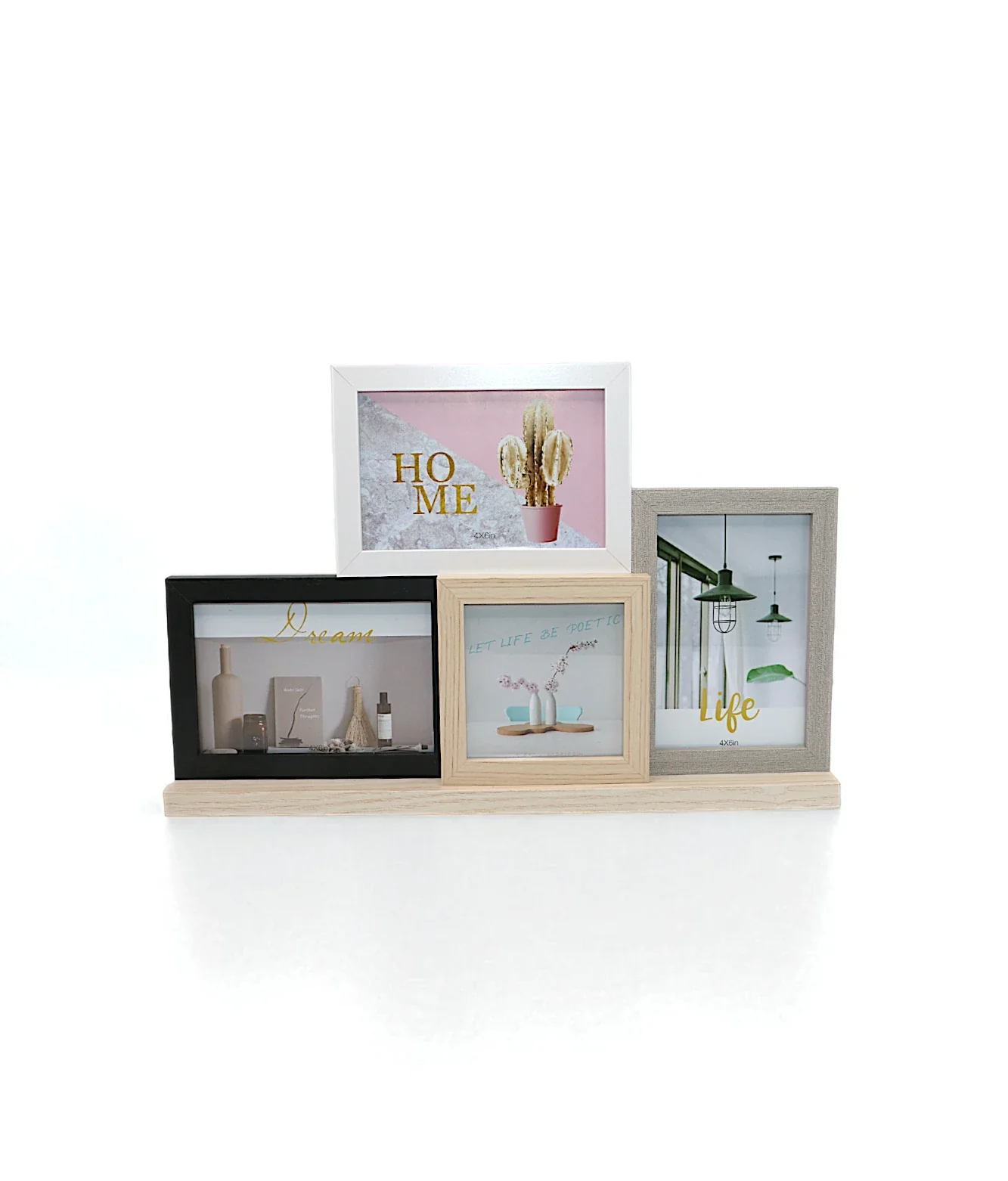 wood photo frame 4 in 1 multi china "10x16"