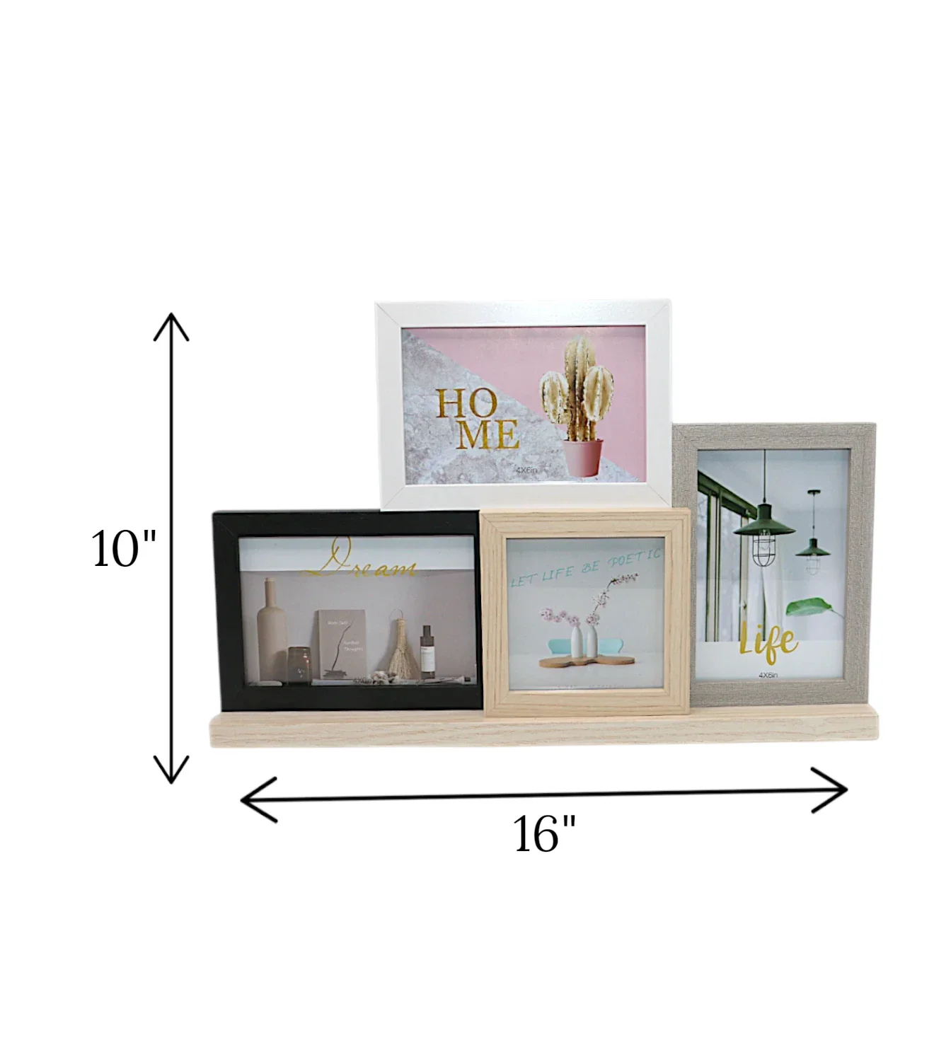 wood photo frame 4 in 1 multi china "10x16" - Image 2