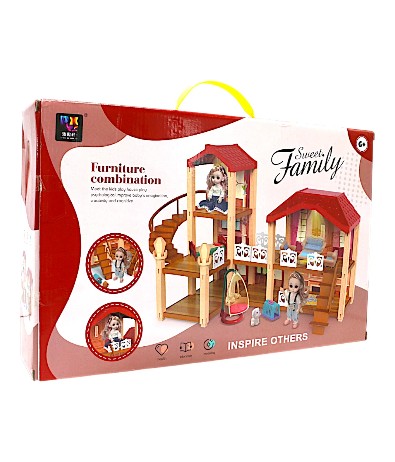 wooden doll house - Image 2