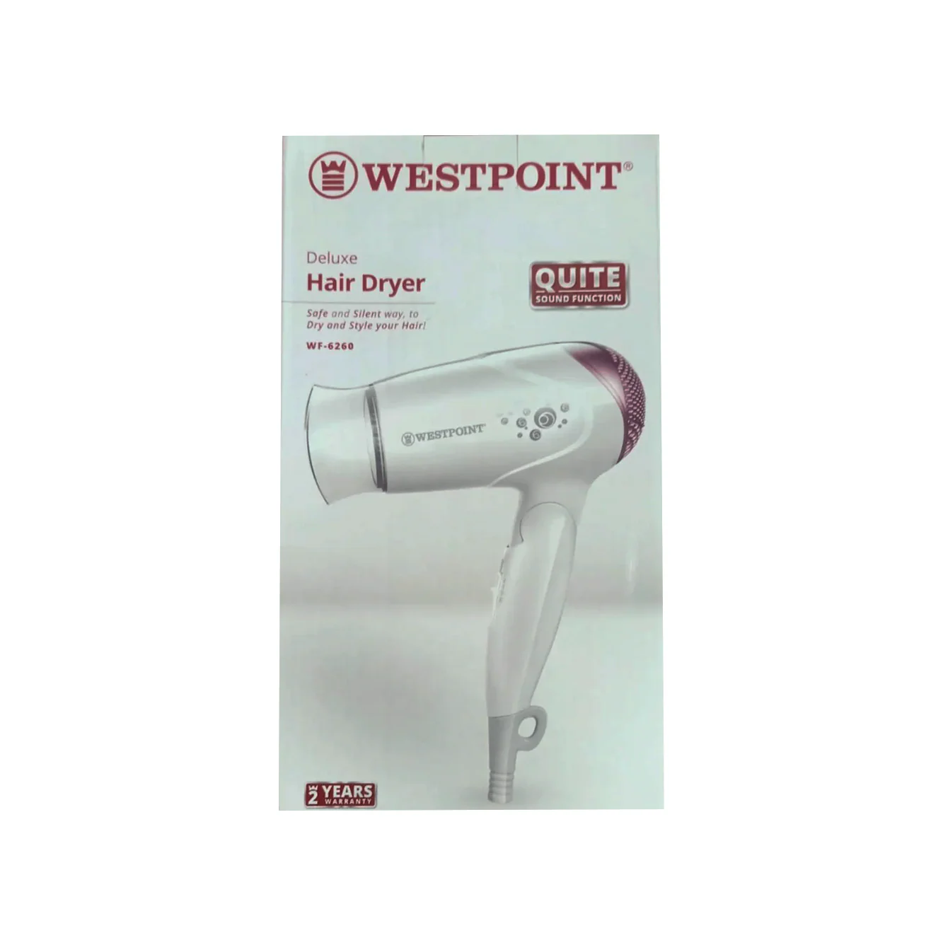 westpoint hair dryer 6260 - Image 2