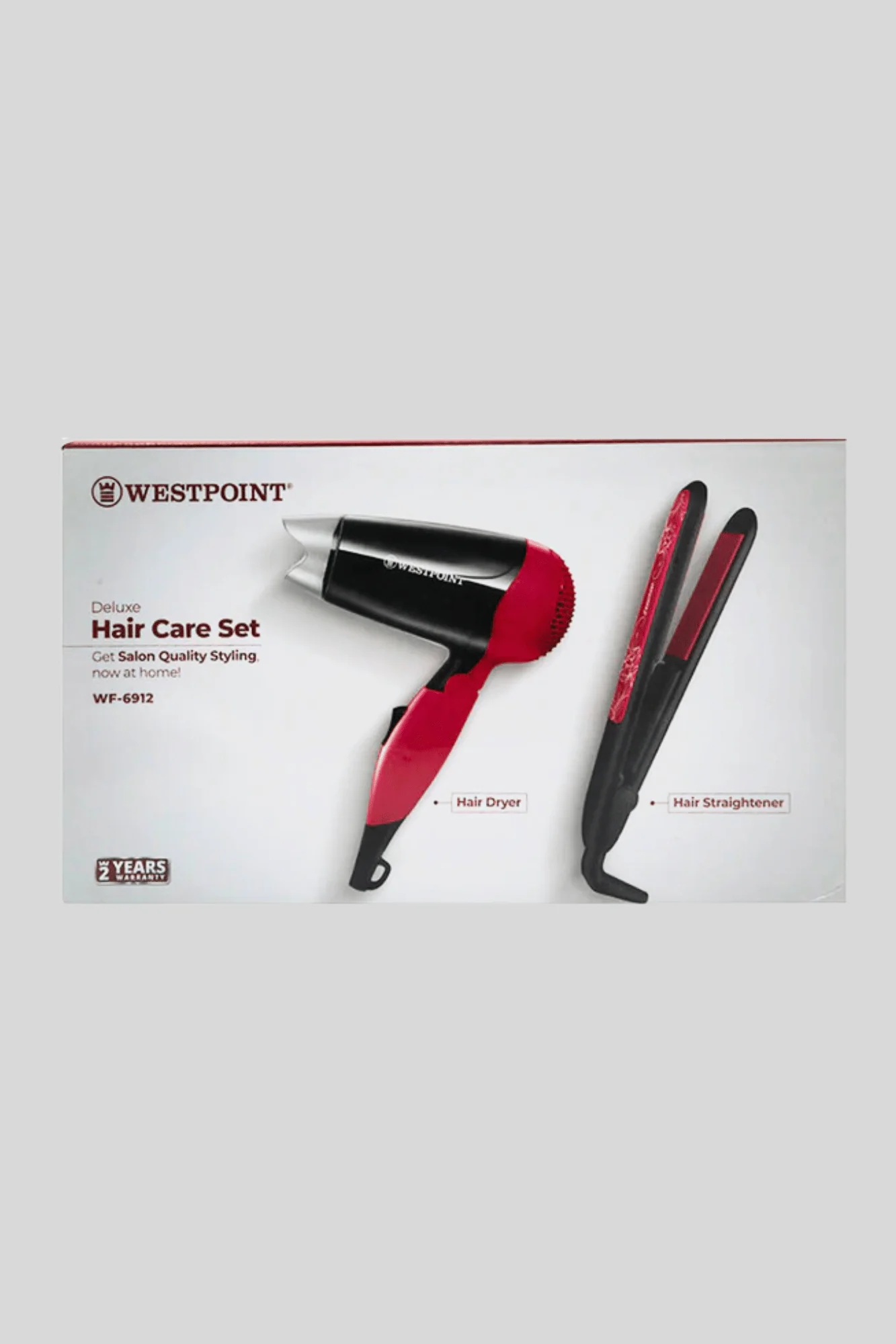 westpoint hair straightner& dryer 6912