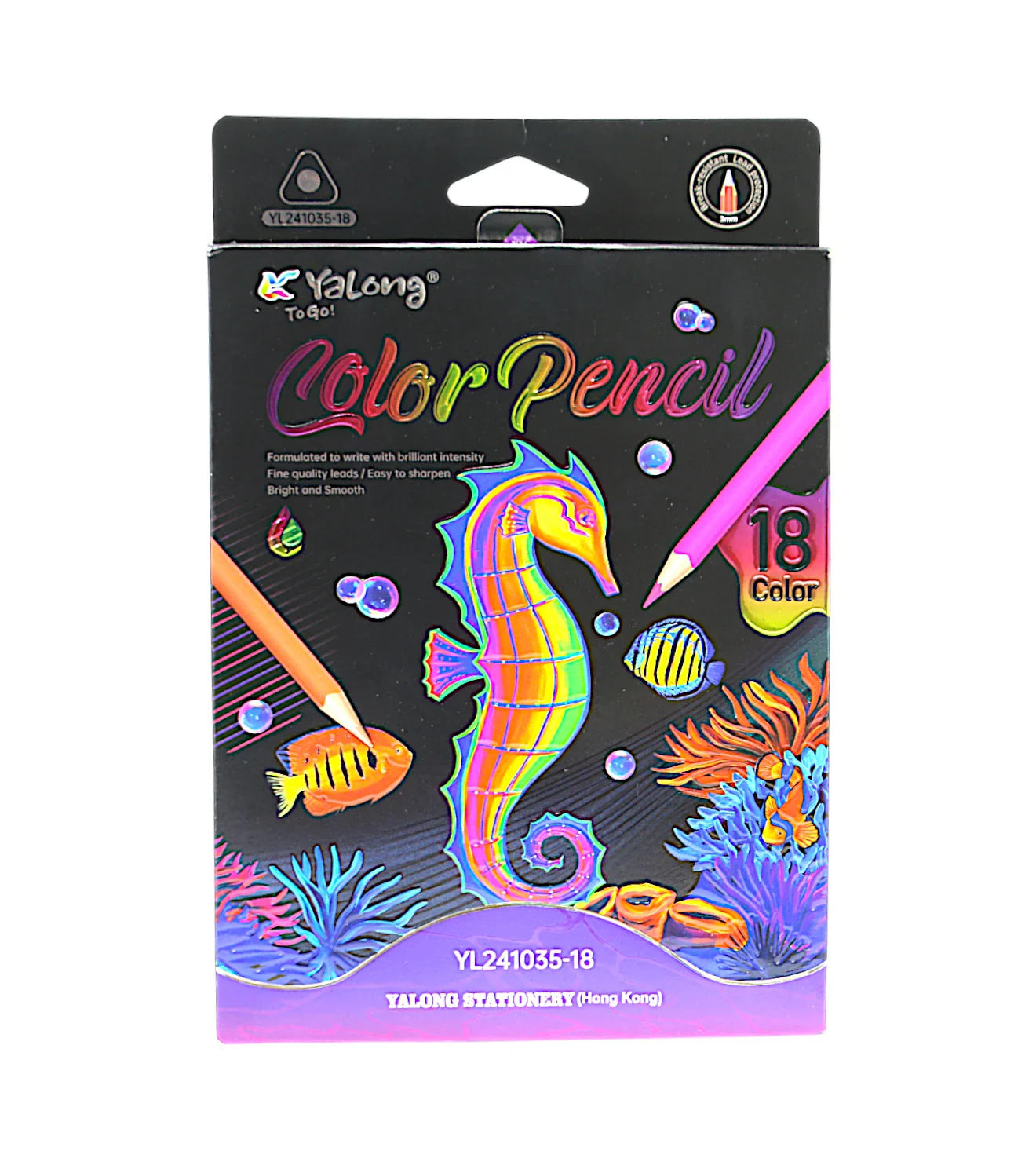 yalong color pencil 18 color yl241035-18 china - Image 2